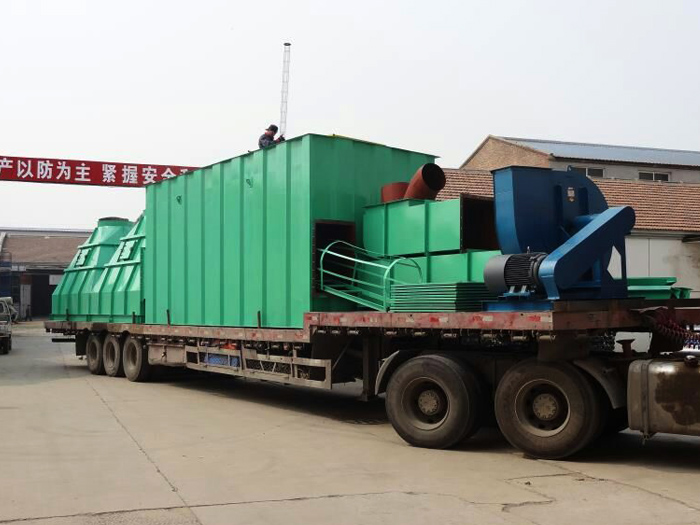 布袋除尘器发货现场